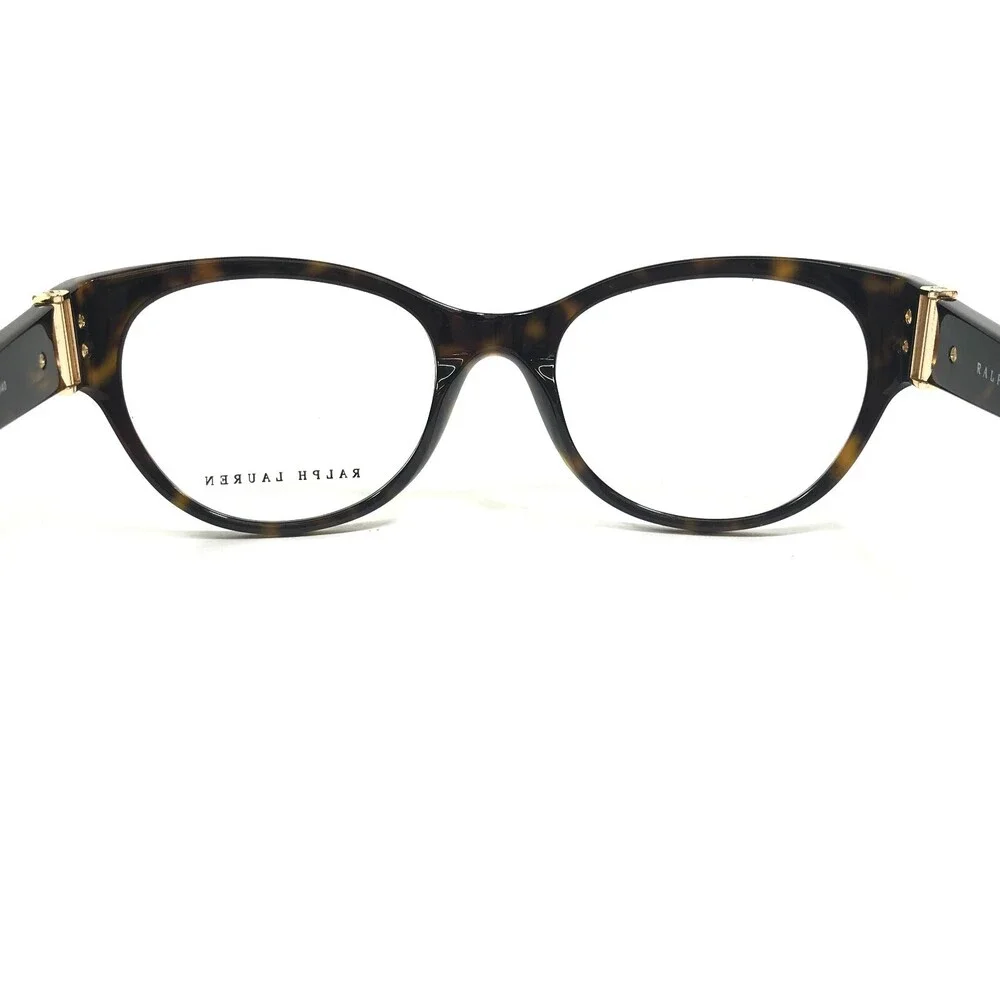 Ralph Lauren Eyeglasses Frames RL6150 5003 Tortoise Round Gold 51-19-140